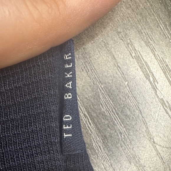 Ted Baker Navy Long Sleeve Shirt - Picture 3 of 7